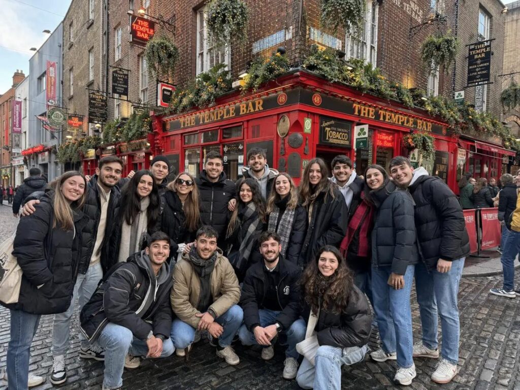 Dublin, na Irlanda, destino muito procurado por brasileiros para intercâmbio de inglês.